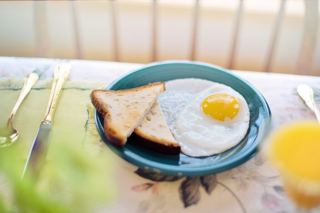 breakfast, fried egg, table-4020028.jpg